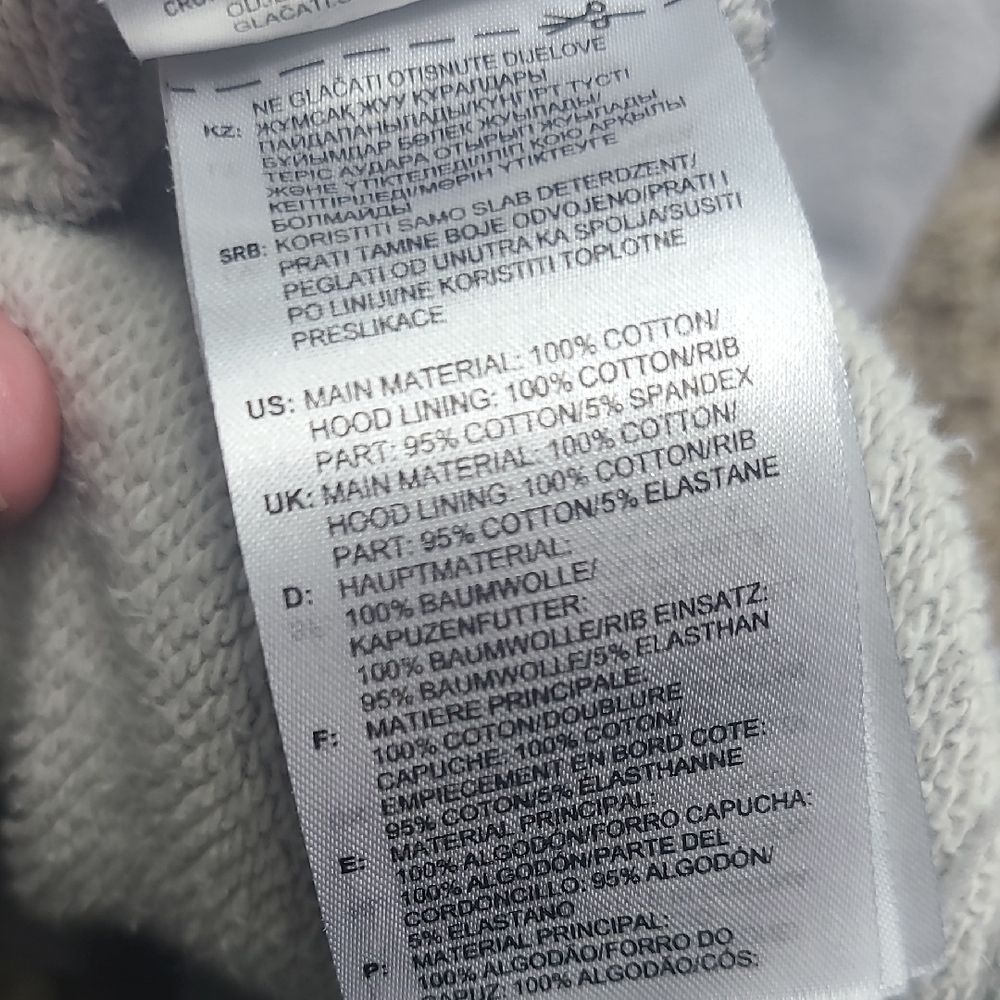 Adidas Gray Hoodie - Picture 3 of 6
